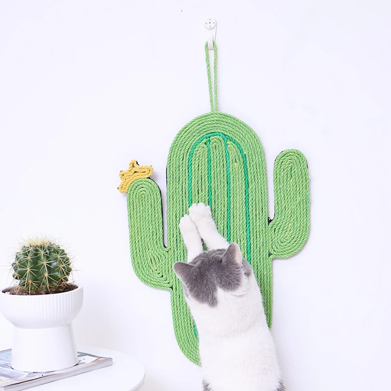 Cactus Sisal Mat Pet Cat Scratcher Litter Sleeping Mat Hanging Type Grinding Claw Mat Cat Toy Sisal Rope Cat Scratching Mat Toy
Cactus Sisal Mat Pet Cat Scratcher Litter Sleeping Mat Hanging Type Grinding Claw Mat Cat Toy Sisal Rope Cat Scratching Mat Toy