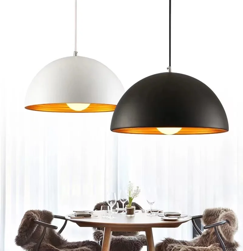 Restaurant Lighting for decor Suspension Luminaire E27 110V~220V Nordic Retro Black White Pendant Light
Restaurant Lighting for decor Suspension Luminaire E27 110V~220V Nordic Retro Black White Pendant Light