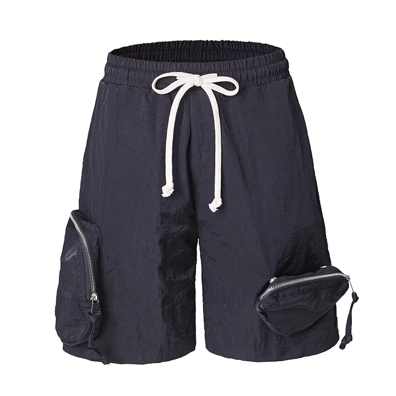 Detachable Pocekts Streetwear Casual Cargo Shorts Mens Retro Wide Leg Straight Solid Color Oversized Summer Knee Length Pants
Detachable Pocekts Streetwear Casual Cargo Shorts Mens Retro Wide Leg Straight Solid Color Oversized Summer Knee Length Pants