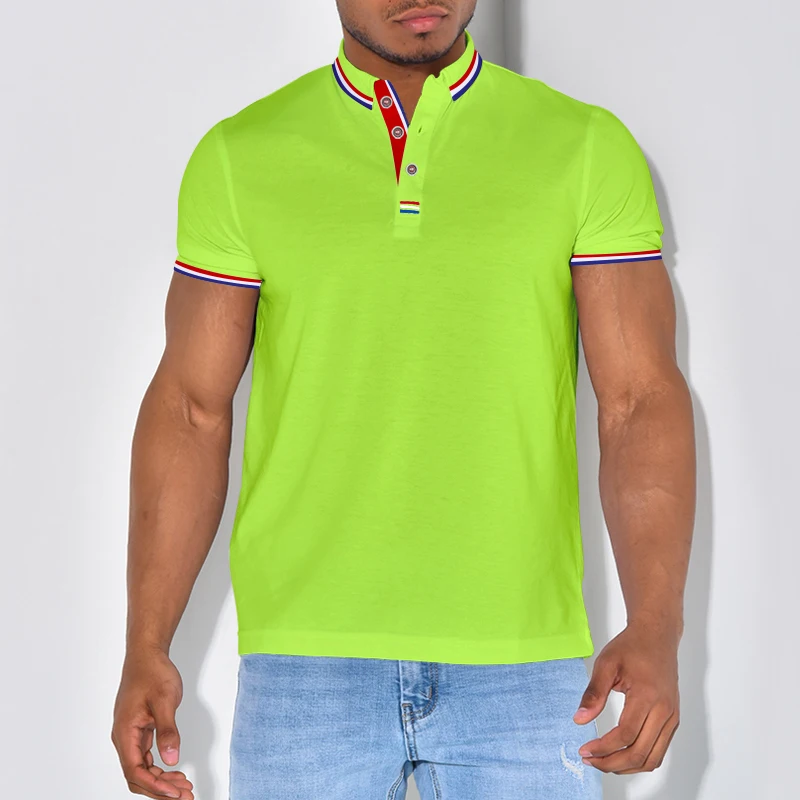 New 2023 P Men's Summer Short Sleeve T-Shirt Breathable Quick Dry Solid Color High Quality Brand Polo Shirts Casual Tops
New 2023 P Men's Summer Short Sleeve T-Shirt Breathable Quick Dry Solid Color High Quality Brand Polo Shirts Casual Tops