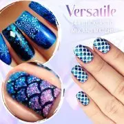 24 Sheets/set Irregular Grid Printed Square sticker Nail Art Hollow Laser Sticker Fashion Women Nail Art Stencil Manicure Tools 
24 Sheets/set Irregular Grid Printed Square sticker Nail Art Hollow Laser Sticker Fashion Women Nail Art Stencil Manicure Tools