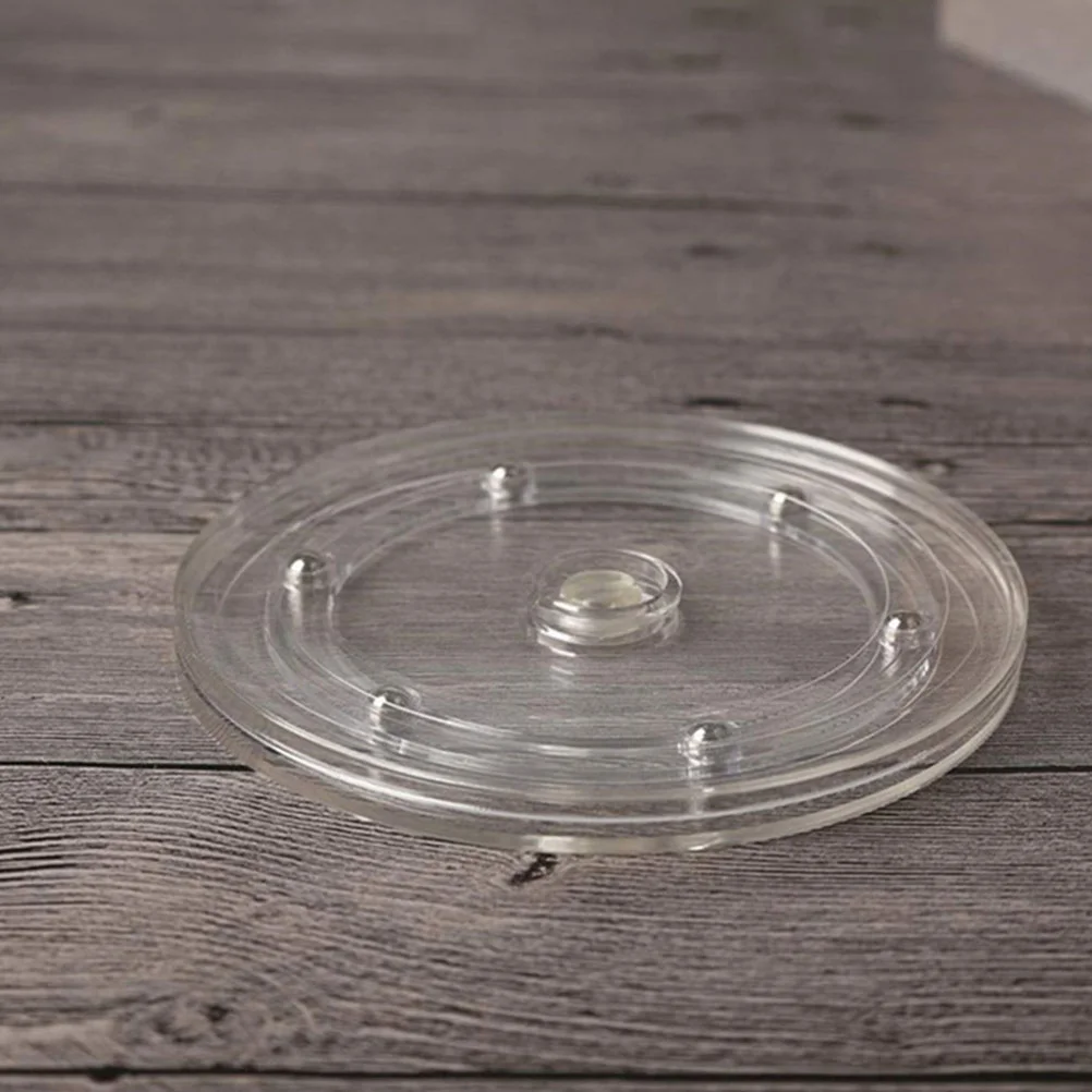 2 Cps 360-degree Rotating Plate Cake Food Clear Turntable Acrylic Multi-functional Rotatable Round Tray
2 Cps 360-degree Rotating Plate Cake Food Clear Turntable Acrylic Multi-functional Rotatable Round Tray