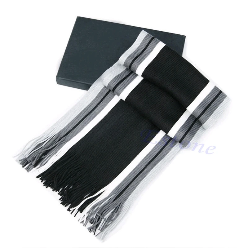 4XBE Men's Classic Striped Cashmere Shawl Winter Warm Long Fringe Tassel Scarf New
4XBE Men's Classic Striped Cashmere Shawl Winter Warm Long Fringe Tassel Scarf New