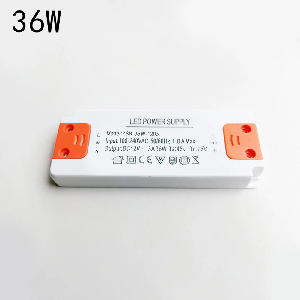LED Driver Transformer 240V AC To 12V DC For Strip Bulb Converter Automatic Protection For Ceiling Light Tunnel Light
LED Driver Transformer 240V AC To 12V DC For Strip Bulb Converter Automatic Protection For Ceiling Light Tunnel Light