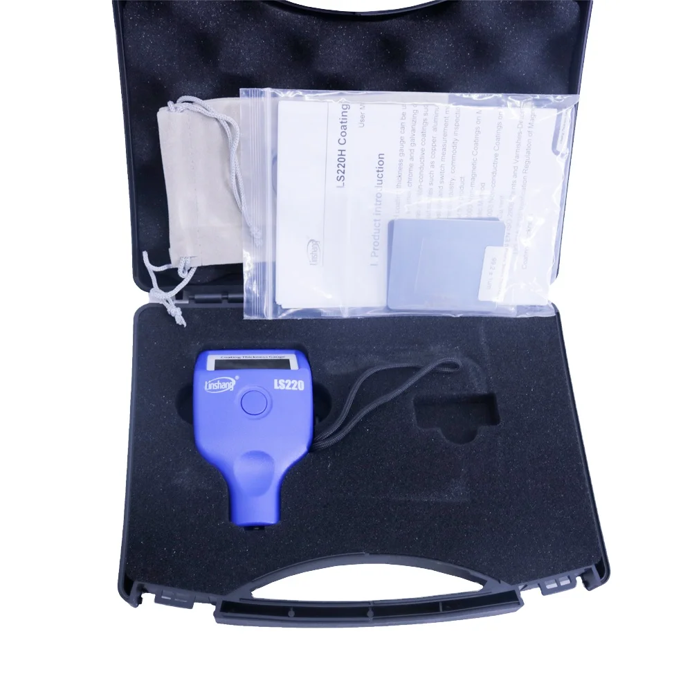 LS220 Coating Thickness Gauge Meter Non-magnetic Coating Thickness Tester 0.0-2000 
LS220 Coating Thickness Gauge Meter Non-magnetic Coating Thickness Tester 0.0-2000
