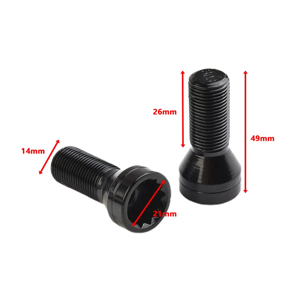 Запорные болты, запорные болты для колес M14 X 1,25 или M12 * 1,5 36136776076 Серебристая нержавеющая сталь, 1 X полезный ключ для автомобилей
Запорные болты, запорные болты для колес M14 X 1,25 или M12 * 1,5 36136776076 Серебристая нержавеющая сталь, 1 X полезный ключ для автомобилей
