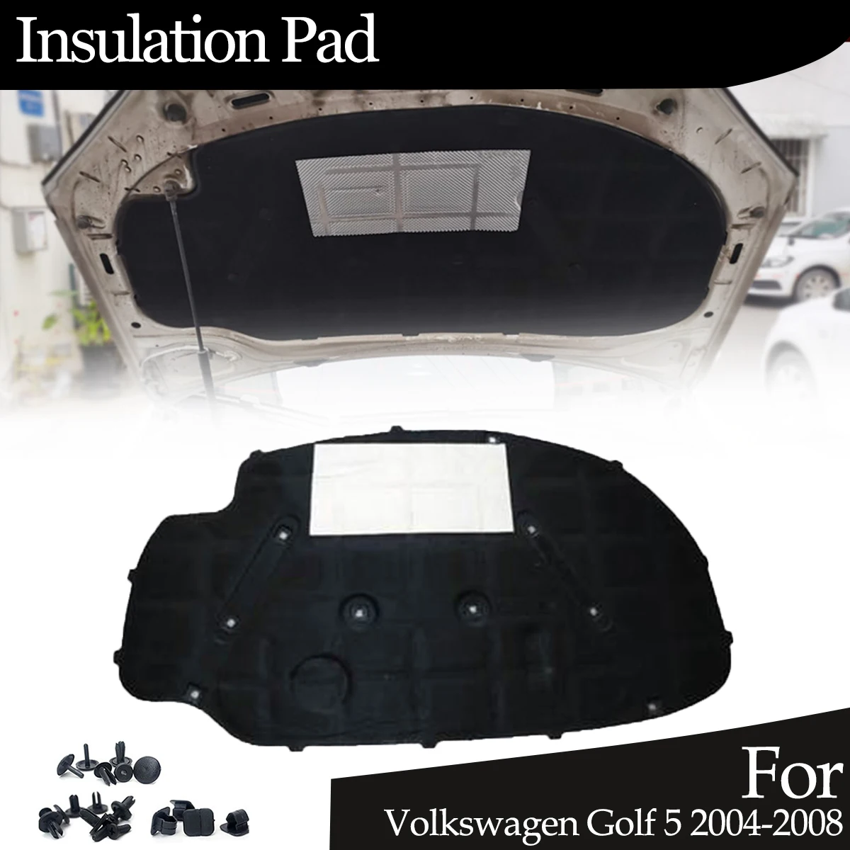 Передняя изоляционная подкладка для капота двигателя, звуковой нагрев, хлопок, искусственная Обложка, огнеупорная пена для Volkswagen Golf 5 2004-2008
Передняя изоляционная подкладка для капота двигателя, звуковой нагрев, хлопок, искусственная Обложка, огнеупорная пена для Volkswagen Golf 5 2004-2008