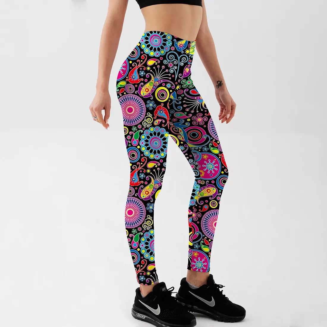 2022NEW Arrival !! Wholesale+ Drop Shipping! Women's Sexy Colorful Circles Digital Printing Leggings Pants Elasticity Fashi 
2022NEW Arrival !! Wholesale+ Drop Shipping! Women's Sexy Colorful Circles Digital Printing Leggings Pants Elasticity Fashi