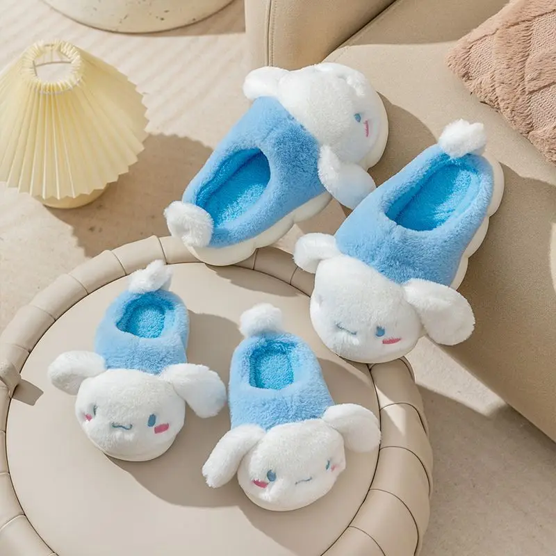 Милые Sanrios Cinnamoroll для мальчиков и девочек, милые зимние теплые плюшевые детские тапочки с аниме, домашние Нескользящие хлопковые тапочки, по...
Милые Sanrios Cinnamoroll для мальчиков и девочек, милые зимние теплые плюшевые детские тапочки с аниме, домашние Нескользящие хлопковые тапочки, по...