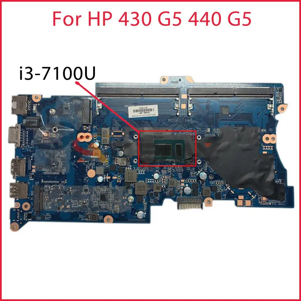 DA0X8BMB6G0 материнская плата для HP 430 G5 440 G5 материнская плата i3-7100U CPU GM UMA
DA0X8BMB6G0 материнская плата для HP 430 G5 440 G5 материнская плата i3-7100U CPU GM UMA