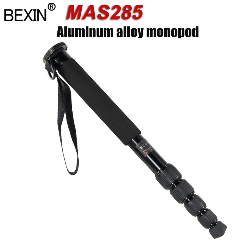 

BEXIN MAS285 Professional Aluminum alloy Portable Travel Monopod Bracket Can Stand withTripod Ballhead for Digital DSLR Camera