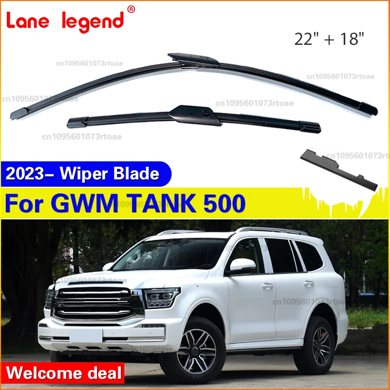 Щетки стеклоочистителя для GWM TANK 500 SUV 2023 3.0T AT 4WD, автомобильные аксессуары, щетки стеклоочистителя переднего стекла, резак, товары 22 "+ 18"
Щетки стеклоочистителя для GWM TANK 500 SUV 2023 3.0T AT 4WD, автомобильные аксессуары, щетки стеклоочистителя переднего стекла, резак, товары 22 "+ 18"