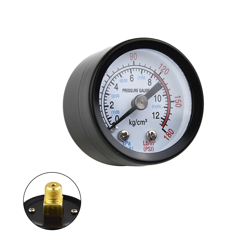 1pc Compressor Gauge For Air Compressor Male Thread Manometer Pressure Gauge 0 ~ 12Bar 0 ~ 180 PSI Double Scale Gauge
1pc Compressor Gauge For Air Compressor Male Thread Manometer Pressure Gauge 0 ~ 12Bar 0 ~ 180 PSI Double Scale Gauge