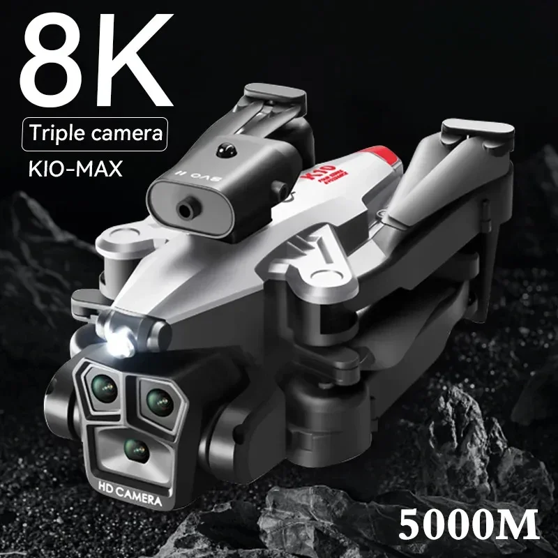 Квадрокоптер K10Max 8K Профессиональный с тремя камерами и четырьмя каналами RC 5000M Интеллектуальный оптический поток локализация обход препятствий
Квадрокоптер K10Max 8K Профессиональный с тремя камерами и четырьмя каналами RC 5000M Интеллектуальный оптический поток локализация обход препятствий