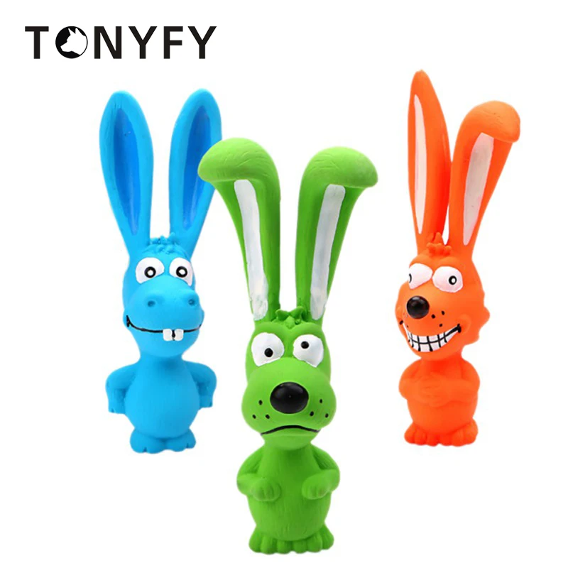 Pet Squeak Toys Dog Chew Rabbit Latex Soft Puppy Toy Animals Shape Long Ear Rabbit Sound Interactive Game Pet Toy Supplies
Pet Squeak Toys Dog Chew Rabbit Latex Soft Puppy Toy Animals Shape Long Ear Rabbit Sound Interactive Game Pet Toy Supplies