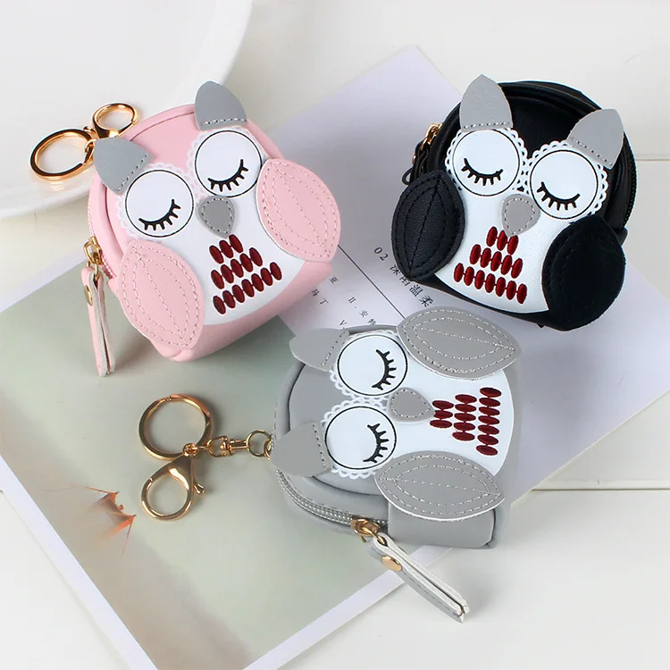 Korean Cute Key Bag Owl Coin Purse Mini Small Schoolbag Car Keychain Pendant Women's Purse
Korean Cute Key Bag Owl Coin Purse Mini Small Schoolbag Car Keychain Pendant Women's Purse