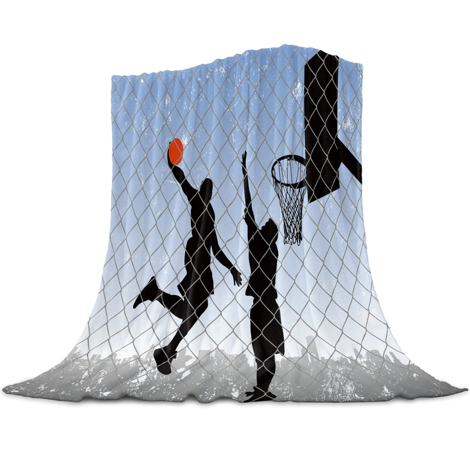Basketball Silhouette Sports Soft Warm Coral Fleece Blanket Winter Sheet Bedspread Sofa Travel Bedding Throw Flannel Blankets
Basketball Silhouette Sports Soft Warm Coral Fleece Blanket Winter Sheet Bedspread Sofa Travel Bedding Throw Flannel Blankets