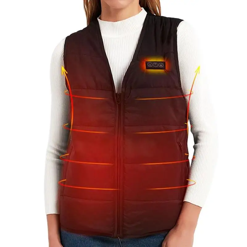 Heated Vest USB Rechargeable Smart Heated Jackets With 3 Controls Winter Rechargeable 10-zone Warm Heated Jacket For Men Women
Heated Vest USB Rechargeable Smart Heated Jackets With 3 Controls Winter Rechargeable 10-zone Warm Heated Jacket For Men Women
