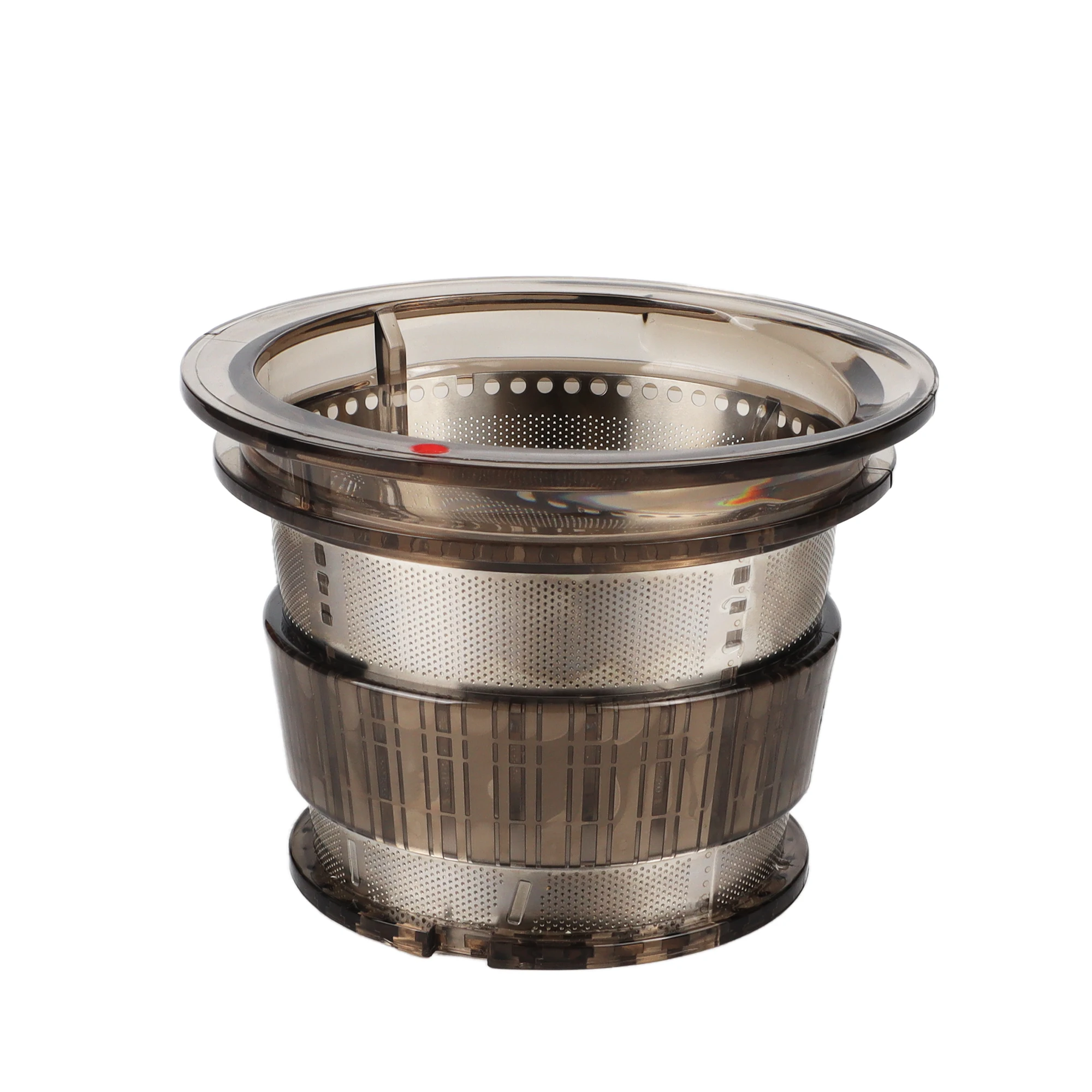 Тонкий фильтр для Φ BioloMix, пластицирующая соковыжималка из нержавеющей стали с медленным шнеком для фруктов и искусственных фруктов
Тонкий фильтр для Φ BioloMix, пластицирующая соковыжималка из нержавеющей стали с медленным шнеком для фруктов и искусственных фруктов