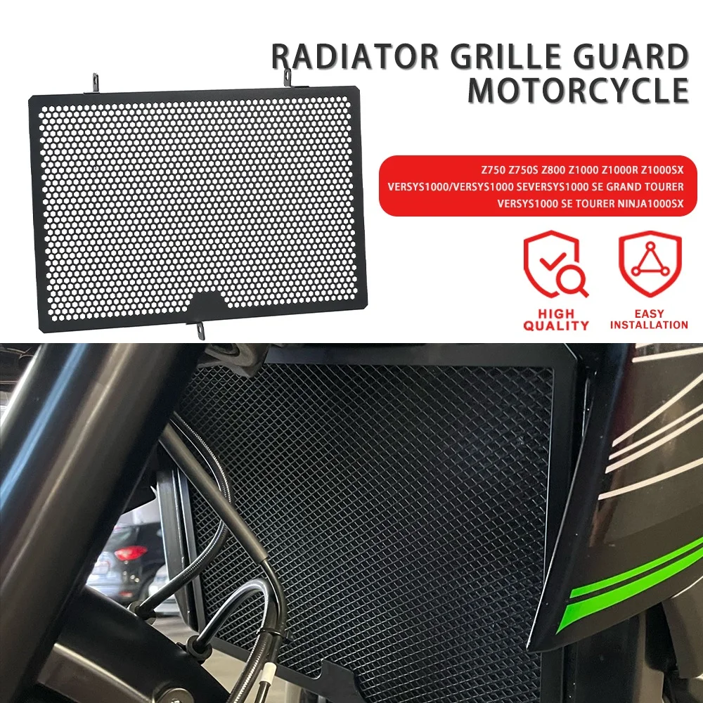 For Kawasaki ZRT00B Z1000SX Z1000 ZRT00D Motorcycle Accessories Radiator Grille Guard Cover Protection 2007-2017 2016 2015 2014
For Kawasaki ZRT00B Z1000SX Z1000 ZRT00D Motorcycle Accessories Radiator Grille Guard Cover Protection 2007-2017 2016 2015 2014