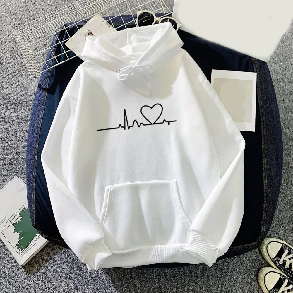 Couple Autumn Hoodies Heart Print Hooded Sweatshirt Women's Spring Long-sleeved Lazy Style Loose Hooded Top clothes sudaderas
Couple Autumn Hoodies Heart Print Hooded Sweatshirt Women's Spring Long-sleeved Lazy Style Loose Hooded Top clothes sudaderas