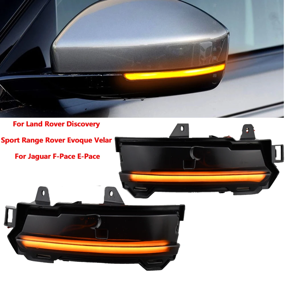 For Land Rover Discovery Sport Range Rover Evoque Velar For Jaguar F-Pace E-Pace LED Dynamic Turn Signal Light Mirror Indicator
For Land Rover Discovery Sport Range Rover Evoque Velar For Jaguar F-Pace E-Pace LED Dynamic Turn Signal Light Mirror Indicator