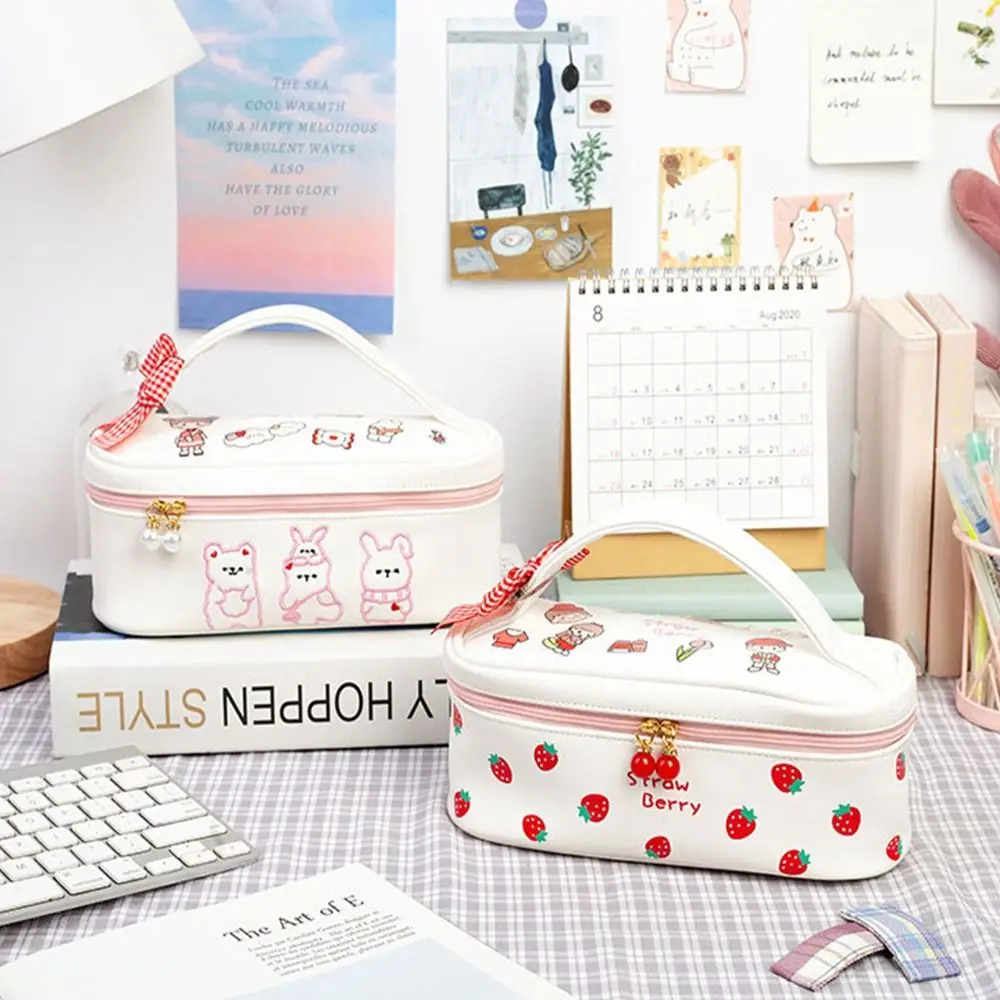 Cosmetic Pouch Stationery Bag Kawaii Desktop Organizer Large Capacity Pencil Bag Waterproof Pencil Holder School
Cosmetic Pouch Stationery Bag Kawaii Desktop Organizer Large Capacity Pencil Bag Waterproof Pencil Holder School
