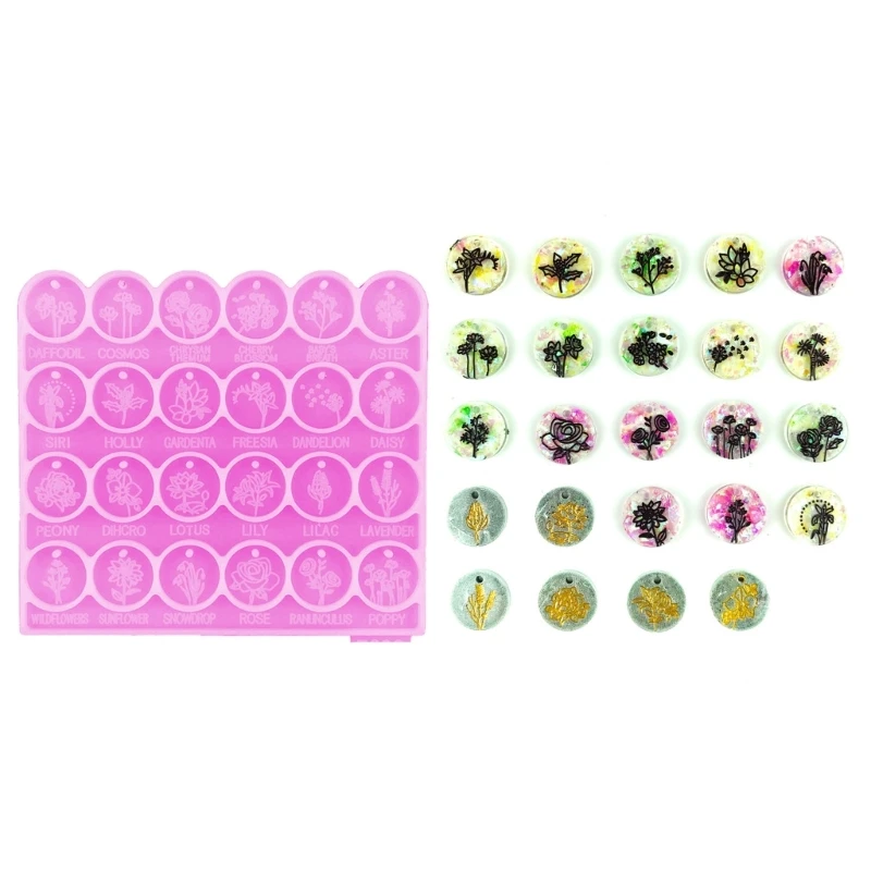 Round Flower Resin Mold,Earrings Silicone Mold for DIY Jewelry Making Crafting Projects Earrings Studs Resin Moulds
Round Flower Resin Mold,Earrings Silicone Mold for DIY Jewelry Making Crafting Projects Earrings Studs Resin Moulds