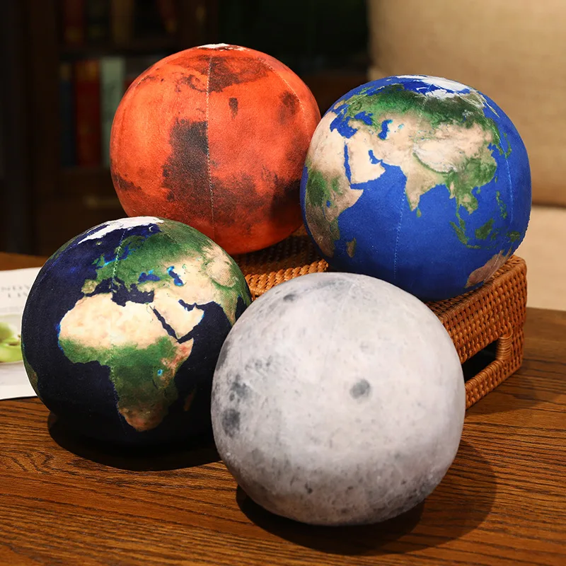 

Креативная плюшевая подушка-планета, игрушка, имитация Земли, Луны, солнца, плюши, подушка, домашний декор, аниме, мягкие набивные игрушки для детей, подарки