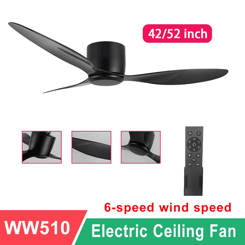 220V 6-speed Modern Black White Low Floor DC Motor 30W Ceiling Fans with Remote Control Ceiling Fan with Light Home Fan
220V 6-speed Modern Black White Low Floor DC Motor 30W Ceiling Fans with Remote Control Ceiling Fan with Light Home Fan