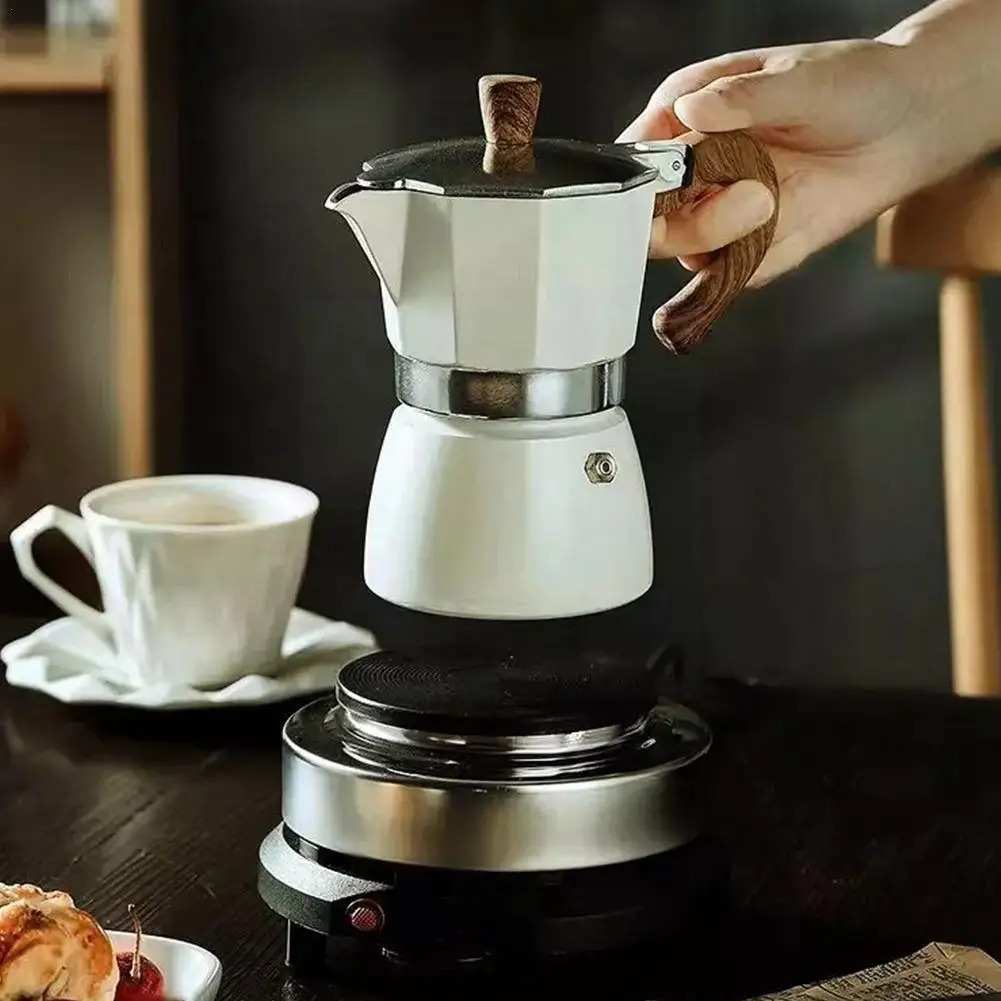 Household Aluminum Coffee Pot Espresso Mocha Coffee Pot Green Lake Maker Coffee Percolator U8a5
Household Aluminum Coffee Pot Espresso Mocha Coffee Pot Green Lake Maker Coffee Percolator U8a5