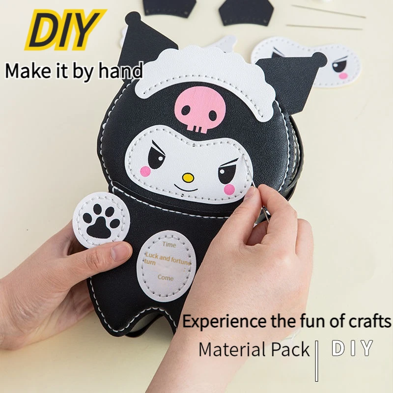 Diy Материал посылка Sanrio Kuromi ручная работа сумка для плетения кавайная Аниме Фигурка маленькая сменная Детская сумка для девочек подарок мультяшный милый Лидер продаж
Diy Материал посылка Sanrio Kuromi ручная работа сумка для плетения кавайная Аниме Фигурка маленькая сменная Детская сумка для девочек подарок мультяшный милый Лидер продаж
