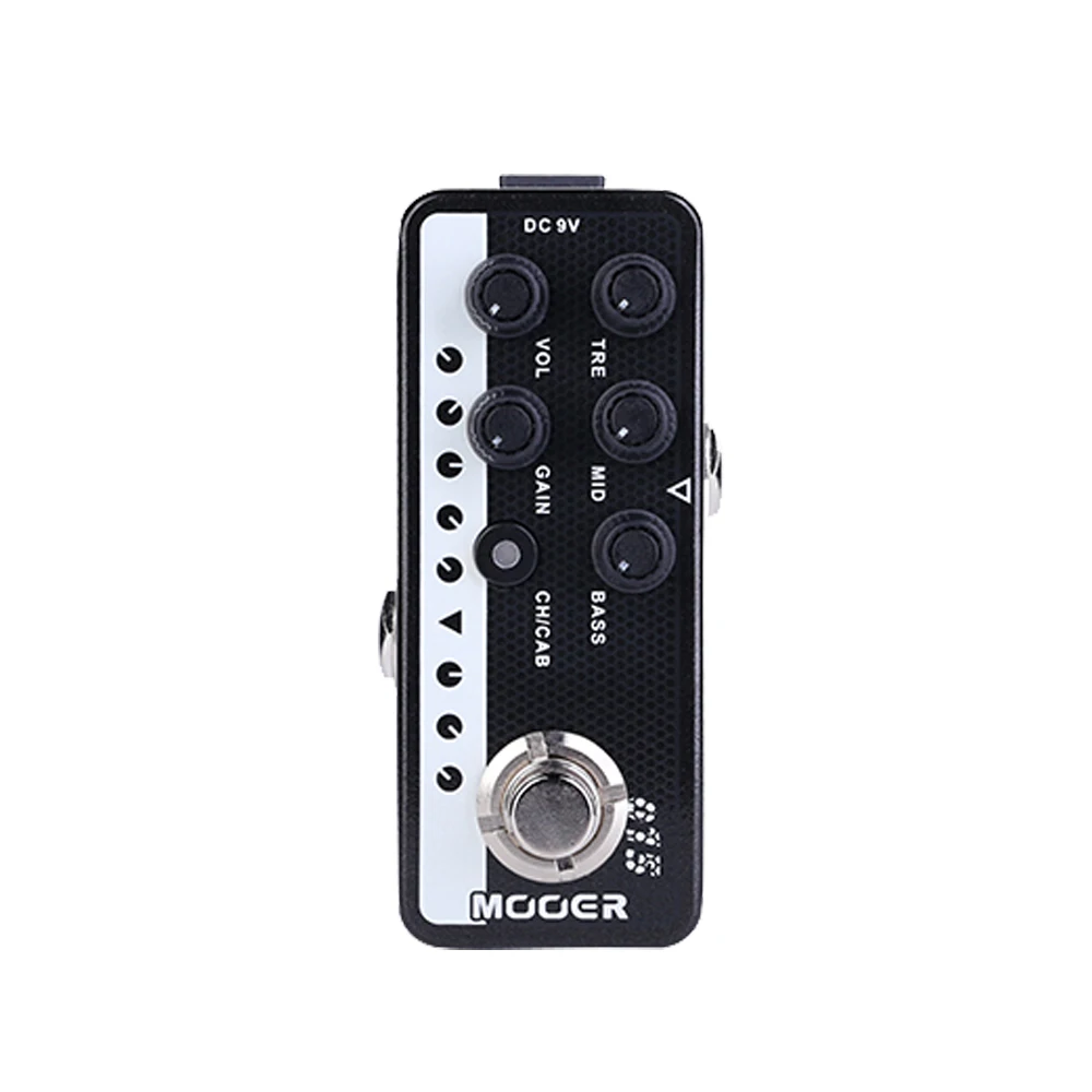 

MOOER 015 Brown Sound Digital Preamp Guitar Effect Pedal Dual Channel 3-Band Eq Micro Preamp Guitar Bass Parts & Accessories