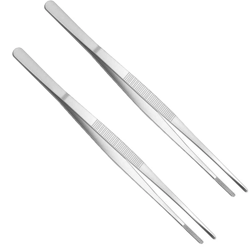 4PCS Kitchen Tweezers Grill Tongs Stainless Steel Long Chef Food Clip BBQ Meat Beef Tong Bar Bartending Tweezer 30Cm
4PCS Kitchen Tweezers Grill Tongs Stainless Steel Long Chef Food Clip BBQ Meat Beef Tong Bar Bartending Tweezer 30Cm