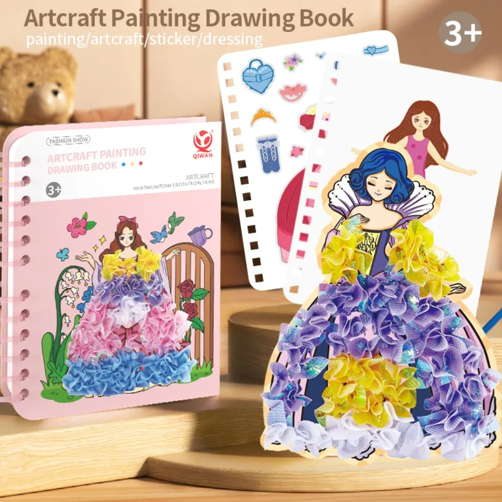 Poke Poke Painting DIY Handmade Princess Dress-up Stickers Hand-painted Toys for Girl
Poke Poke Painting DIY Handmade Princess Dress-up Stickers Hand-painted Toys for Girl