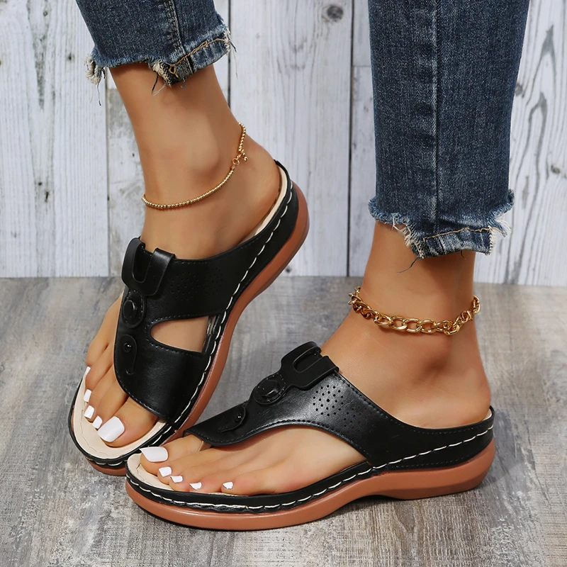 2022 Fashion Women Sandals Summer Women Shoes Peep Toe Shoes Woman Light Slippers Breathable Wedge Shoes Thick Sandalias Mujer
2022 Fashion Women Sandals Summer Women Shoes Peep Toe Shoes Woman Light Slippers Breathable Wedge Shoes Thick Sandalias Mujer