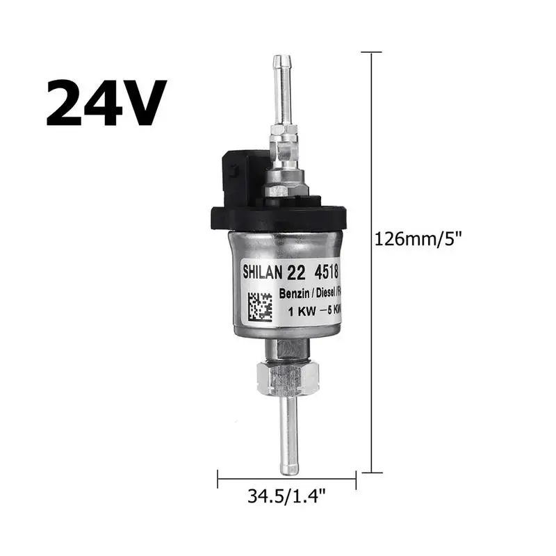 12V/24V Fuel Pump 2KW-5KW Oil Fuel Air Park Heater Pump Electronic Pulse For Car Air Diesels Auto Accessories
12V/24V Fuel Pump 2KW-5KW Oil Fuel Air Park Heater Pump Electronic Pulse For Car Air Diesels Auto Accessories