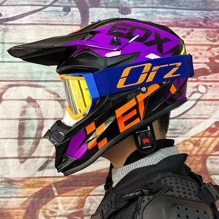 Professional NEW Motorcycle Helmets Full Face off-road Casco Motocross Helmet DOT ECE Approved For men women AM DH 
Professional NEW Motorcycle Helmets Full Face off-road Casco Motocross Helmet DOT ECE Approved For men women AM DH