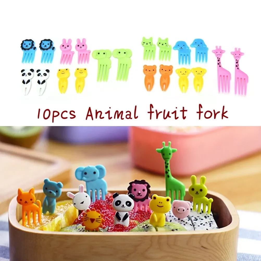 2022New 10pcs Fruit Picks Forks Kawaii Animal Food Lunch Box Accessory Decor Tool Kids Fork
2022New 10pcs Fruit Picks Forks Kawaii Animal Food Lunch Box Accessory Decor Tool Kids Fork