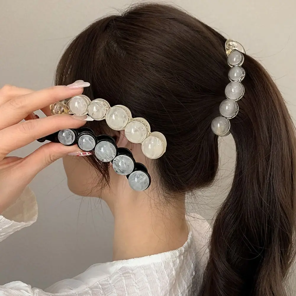 Korean Style Banana Clip Vintage Round Ball Hairpin Vertical Clip Hair Accessories Hair Clip Daily
Korean Style Banana Clip Vintage Round Ball Hairpin Vertical Clip Hair Accessories Hair Clip Daily