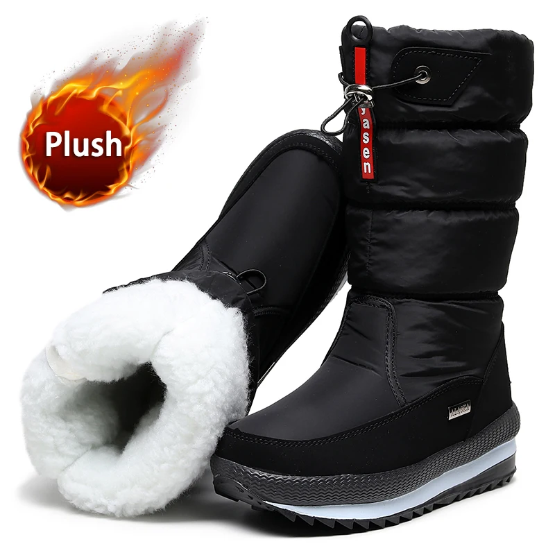 New Women snow boots luxury platform winter boots thick plush waterproof non-slip fashion winter shoes warm fur botas mujer
New Women snow boots luxury platform winter boots thick plush waterproof non-slip fashion winter shoes warm fur botas mujer