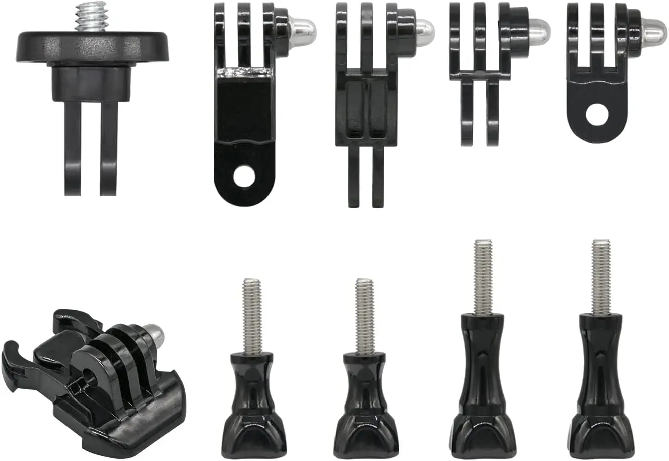 10x Adjustable Extension Pivot Arm Adapter Grab Bag for Gopro, Includes 3-Way Pivot Arm, Quick Release Buckle, 1/4-20" Adapter,
10x Adjustable Extension Pivot Arm Adapter Grab Bag for Gopro, Includes 3-Way Pivot Arm, Quick Release Buckle, 1/4-20" Adapter,