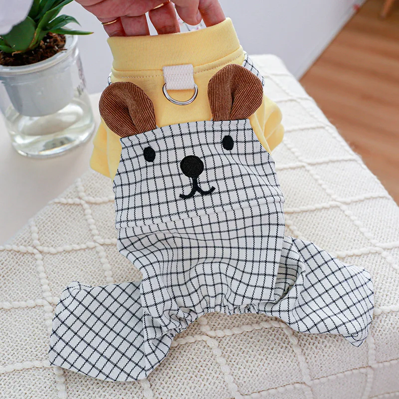 Checkered Dress Pullover Dog and Pet Dress Summer and Spring Dog Wear Cute Bear One Piece Animal Little Cat Little Dog
Checkered Dress Pullover Dog and Pet Dress Summer and Spring Dog Wear Cute Bear One Piece Animal Little Cat Little Dog