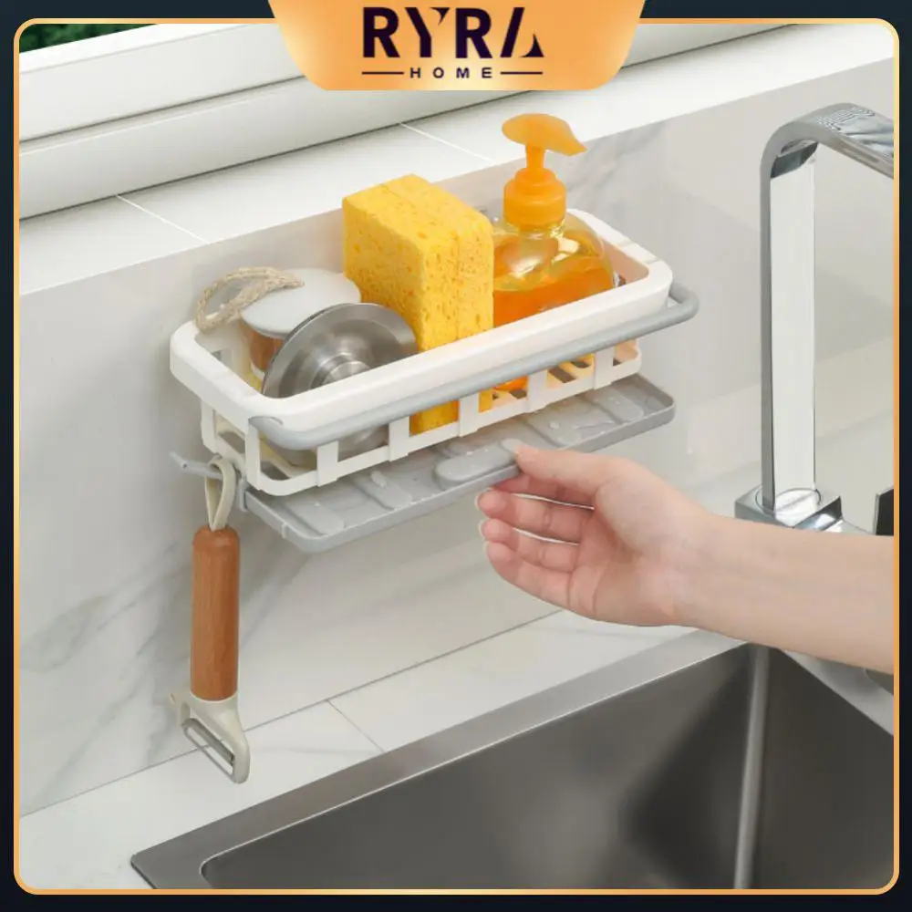Kitchen Gadgets Accessories Tool Storage Basket Shelf Easy To Storage Telescopic Dish Drainer Soap Rack Wall Mounted Sink Tray
Kitchen Gadgets Accessories Tool Storage Basket Shelf Easy To Storage Telescopic Dish Drainer Soap Rack Wall Mounted Sink Tray