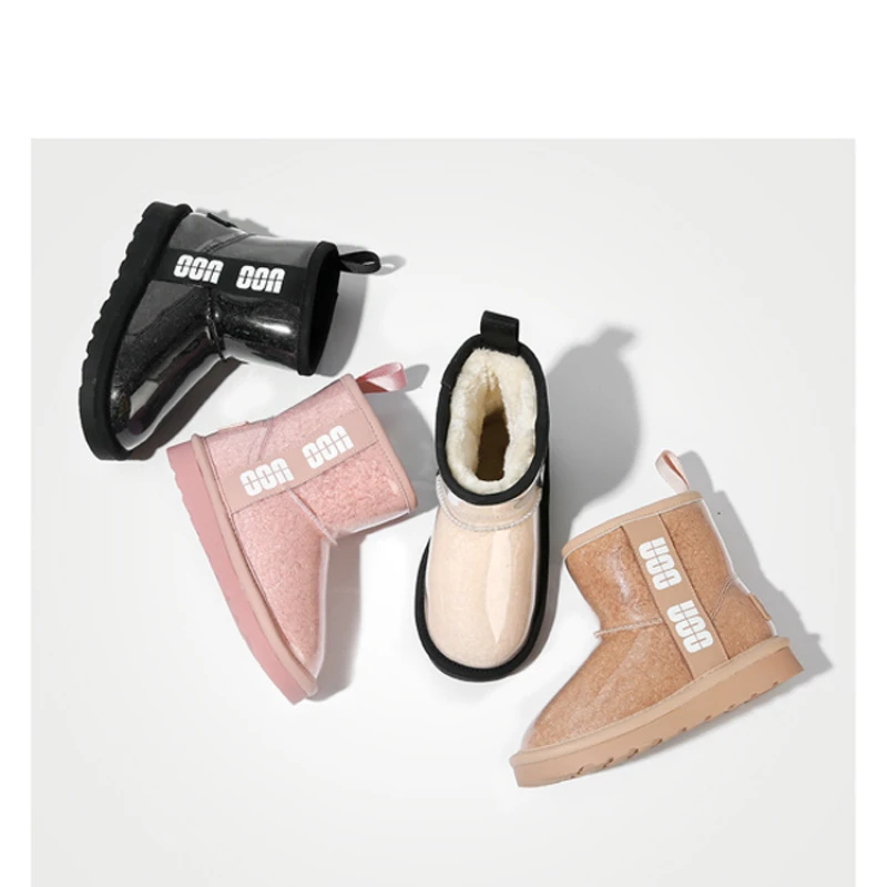 2022 New-Style Winter Warm Plush Boots For Kids Baby Boy or Girls Children Anti-Slippery Snow boot Unisex Breathable Flats 
2022 New-Style Winter Warm Plush Boots For Kids Baby Boy or Girls Children Anti-Slippery Snow boot Unisex Breathable Flats