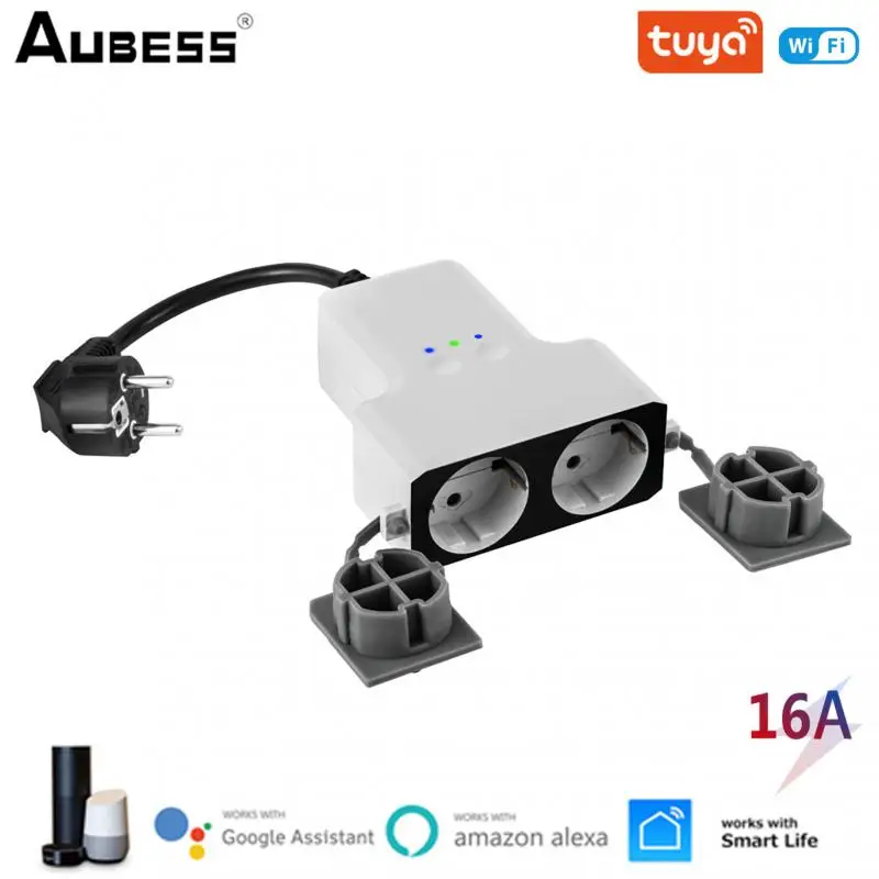 New Dual WIFI Smart Waterproof Socket IP44 Outdoor Smart Plug Outlets Remote Control Tuya Smart Life App With Alexa Google Home
New Dual WIFI Smart Waterproof Socket IP44 Outdoor Smart Plug Outlets Remote Control Tuya Smart Life App With Alexa Google Home