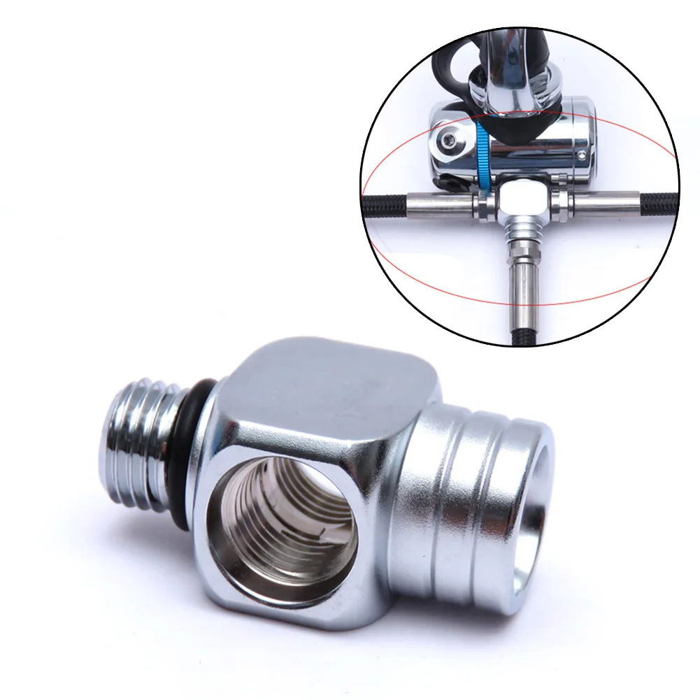 Scuba Diving 1st First Stage High Press 1 To 3 7/16\" BCD Computer Hose Adaptor High Pressure Ports Diving Accessories
Scuba Diving 1st First Stage High Press 1 To 3 7/16\" BCD Computer Hose Adaptor High Pressure Ports Diving Accessories