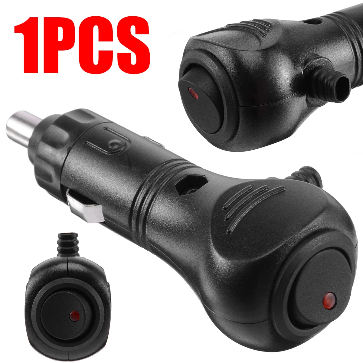 1Pcs 12V Car Cigarette Lighter Socket Plug Connector Durable Automobile Cigarette Lighters Car Accessories On Off Switch
1Pcs 12V Car Cigarette Lighter Socket Plug Connector Durable Automobile Cigarette Lighters Car Accessories On Off Switch