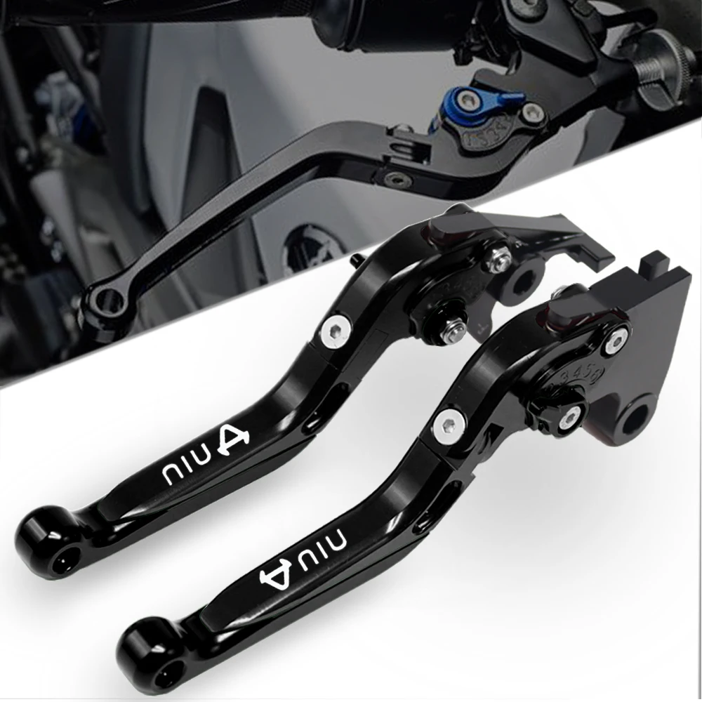 Motorcycle Accessories CNC Adjustable Extendable Foldable Brake Clutch Levers For NIU N1 N1S M1 U1 M+ NGT
Motorcycle Accessories CNC Adjustable Extendable Foldable Brake Clutch Levers For NIU N1 N1S M1 U1 M+ NGT