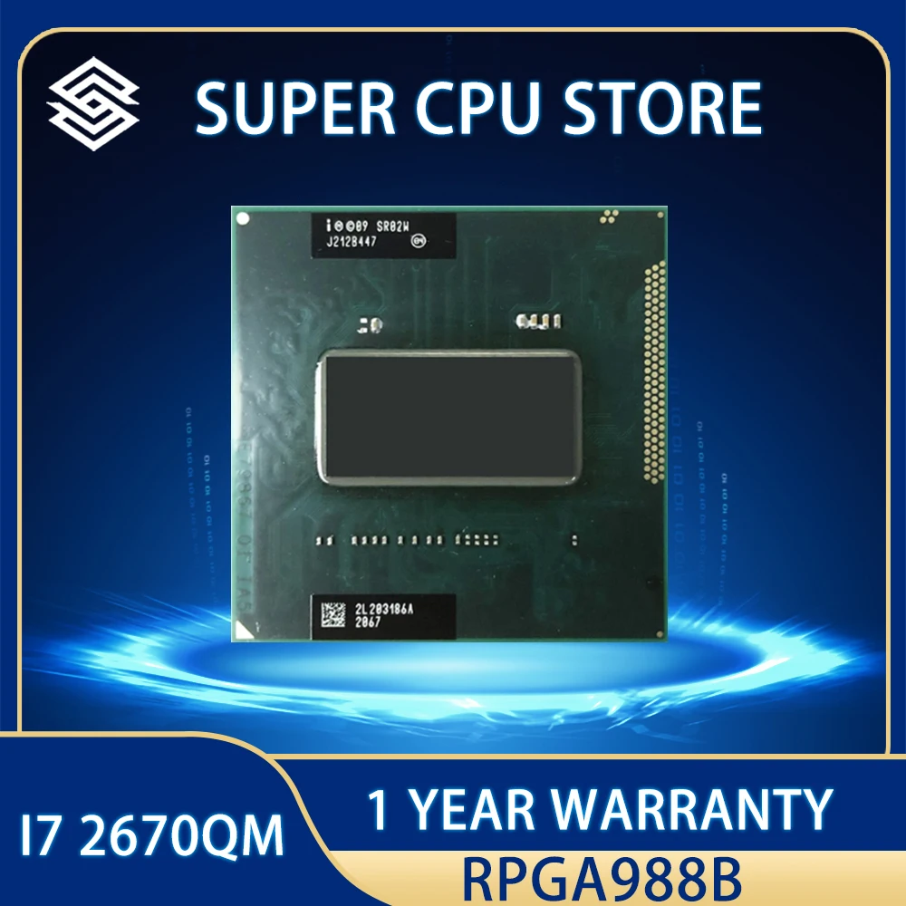 Процессор Intel Core i7-2670QM i7 2670QM SR02N 6M 45W Socket G2 2,2 GHz четырехъядерный восьмипотоковый/rPGA988B
Процессор Intel Core i7-2670QM i7 2670QM SR02N 6M 45W Socket G2 2,2 GHz четырехъядерный восьмипотоковый/rPGA988B